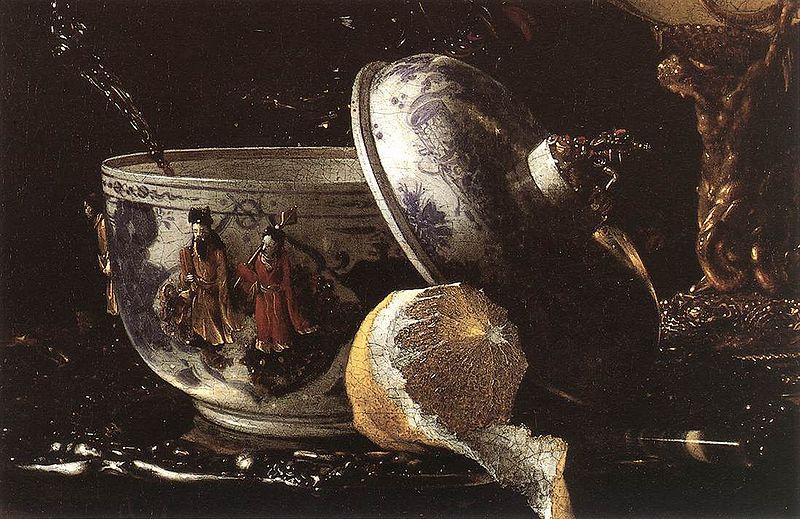 Willem Kalf with a Nautilus Cup oil painting image